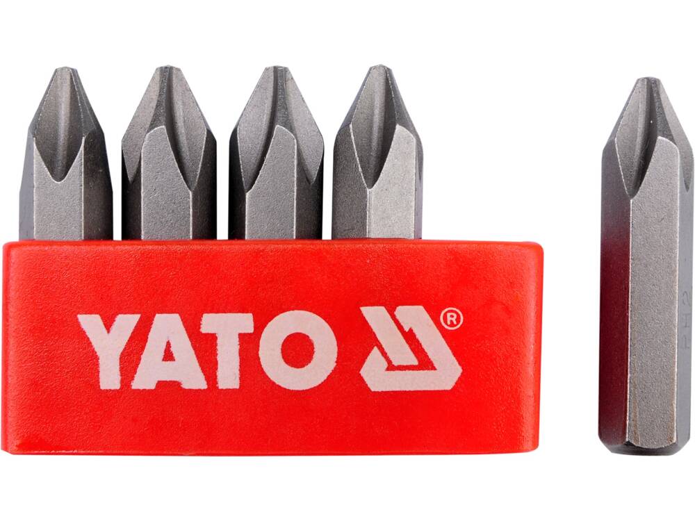 TRUSA BITI 5 YATO YT-2810 PIESE, 36MM, PH2 YATO - scule electrice si unelte profesionale - BricoMart