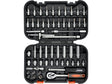 TRUSA CHEI TUBULARE STHOR 58643 + BITI STHOR, 1/4 - 56 PIESE STHOR - scule electrice si unelte profesionale - BricoMart