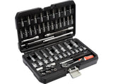 TRUSA CHEI TUBULARE+ YATO YT-14501 BITI 1/4, 56 BUC YATO - scule electrice si unelte profesionale - BricoMart