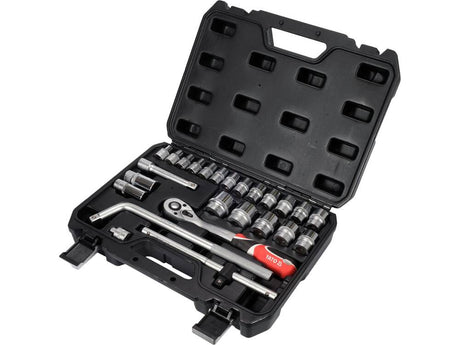 TRUSA DE SCULE YATO YT - 38741 25 PIESE YATO - scule electrice si unelte profesionale - BricoMart