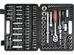 TRUSA TUBULARE 1/2 - 1/4, STHOR 58685 108 PIESE STHOR - scule electrice si unelte profesionale - BricoMart