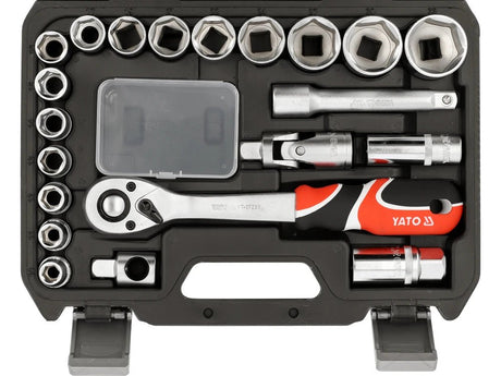 TRUSA TUBULARE 1/2" 24 PIESE Yato YT - 12662 Yato - scule electrice si unelte profesionale - BricoMart