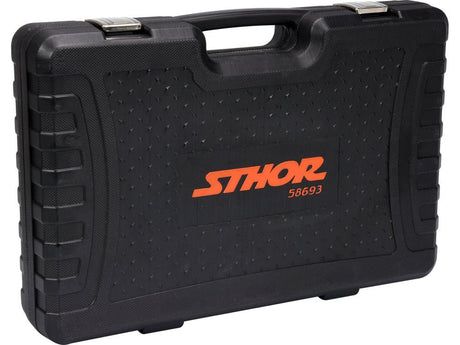 TRUSA TUBULARE 1/2 - 3/8 - 1/4, STHOR 58693 225 PIESE STHOR - scule electrice si unelte profesionale - BricoMart