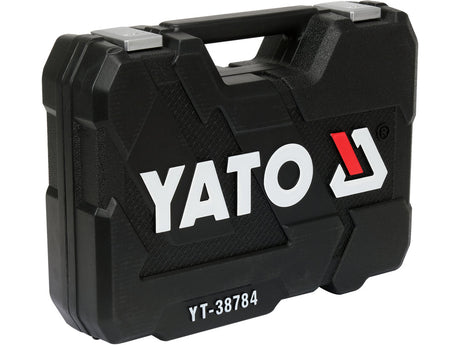TRUSA TUBULARE 1/4'', 1/2'' 93 PIESE Yato YT - 38784 - 6.3 mm, 12.7 mm, CrV Yato - scule electrice si unelte profesionale - BricoMart