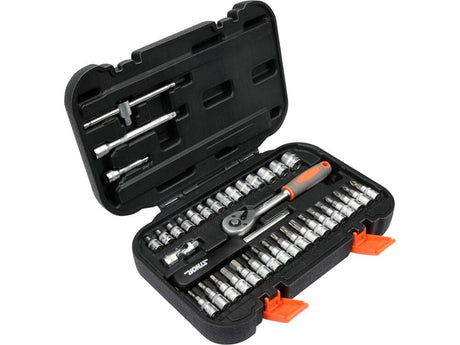 TRUSA TUBULARE 1/4, STHOR 58640 38 PIESE STHOR - scule electrice si unelte profesionale - BricoMart