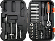 TRUSA TUBULARE 1/4, STHOR 58641 42 PIESE STHOR - scule electrice si unelte profesionale - BricoMart
