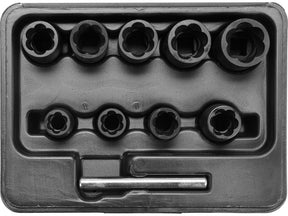 TRUSA TUBULARE CR-V YATO YT-0603 10BUC, 3/8 YATO - scule electrice si unelte profesionale - BricoMart