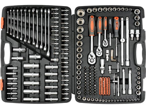 TRUSA TUBULARE STHOR 58691 ,CHEI COMBINATE , ANTRENOR, 216 PIESE STHOR - scule electrice si unelte profesionale - BricoMart