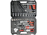 TRUSA TUBULARE YATO YT - 38875 126 PIESE 1/2 - 3/8 - 1/4 YATO - scule electrice si unelte profesionale - BricoMart