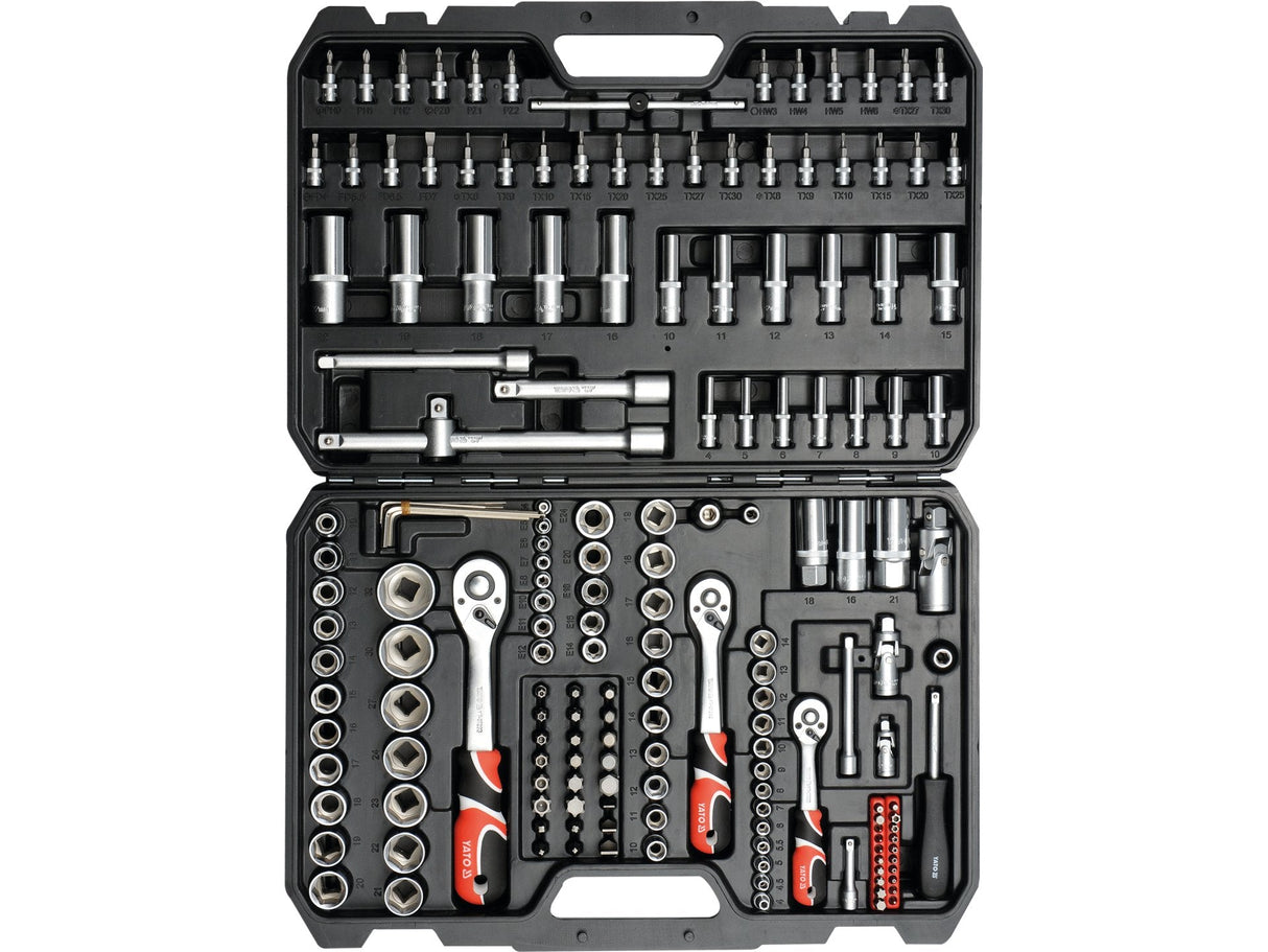 TRUSA TUBULARE YATO YT-38931 173 PIESE YATO - scule electrice si unelte profesionale - BricoMart