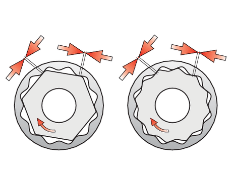 TUBULARA BIHEXAGONALA, 24MM, YATO YT - 12946 1/2 YATO - scule electrice si unelte profesionale - BricoMart