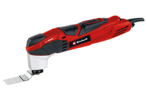 Unealta multifunctionala Einhell TE - MG 200 CE, 200 W, electronica constanta, aspirare praf, 6 smirgheluri, racleta, lama de ferastrau Einhell - scule electrice si unelte profesionale - BricoMart