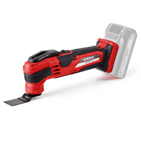 Unealta multifunctionala pe acumulator Einhell VARRITO Power X - Change, Li - Ion, 18 V, 22.000 pana la 40.000 rpm, control electronic al vitezei, sistem de fixare rapida, suport magnetic pentru scule, fara baterie si incarcator Einhell - scule electrice si unelte profesionale - BricoMart