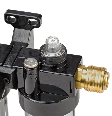 Unitate de intretinere combinata originala Einhell cu lubrifiant (accesorii compresor, racord R 3/8", manometru integrat pentru presiunea de functionare, presiune de intrare max. 10 bar) Einhell - scule electrice si unelte profesionale - BricoMart
