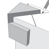 USTENSILA PENTRU MARCAREA LEMNULUI Yato YT - 44087 - 60x45x45 mm Yato - scule electrice si unelte profesionale - BricoMart
