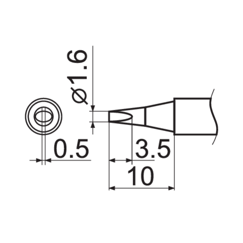 VARF STATIE DE LIPIT, T12, TIP D16 Yato YT - 82494 - rezistent Yato - scule electrice si unelte profesionale - BricoMart