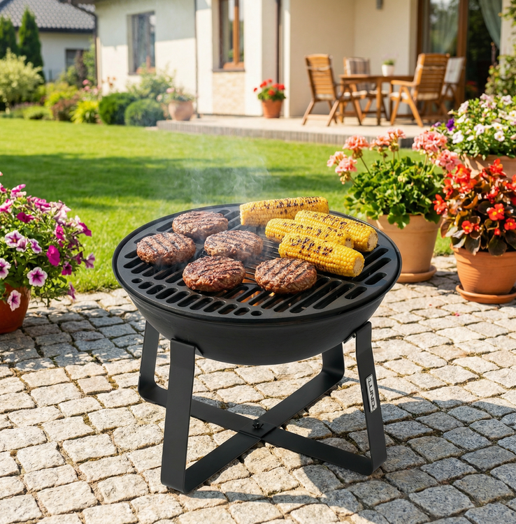 Vatra cu gratar LUND 99719, 50 cm - imagine 8