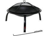 VATRA DE OTEL LUND 99912 CU PICIOARE RABATABILE, 56X39CM LUND - scule electrice si unelte profesionale - BricoMart