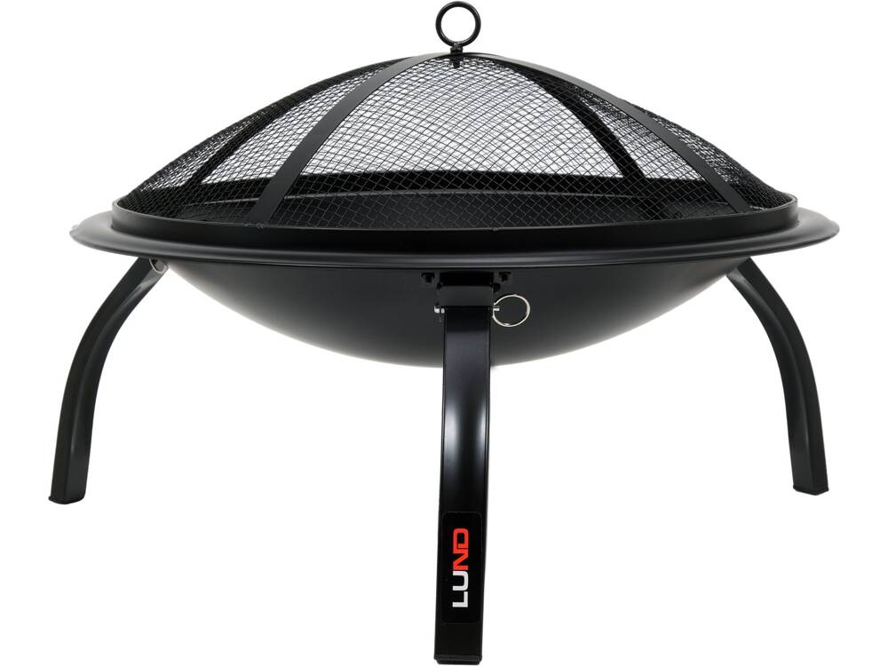 VATRA DE OTEL LUND 99912 CU PICIOARE RABATABILE, 56X39CM LUND - scule electrice si unelte profesionale - BricoMart