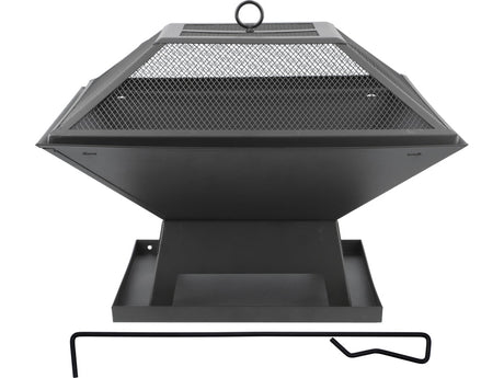 VATRA FOC OTEL CU CAPAC, 45 X 45 CM Lund 99715 - 45x45x39 cm, 11 cm, 30x30 cm, 0,7 mm Lund - scule electrice si unelte profesionale - BricoMart