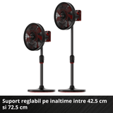 Ventilator fara fir Einhell GE - CF 18/320 P Li - Solo - inaltime reglabila BricoMart - scule electrice si unelte profesionale - BricoMart