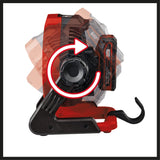 Ventilator pe acumulator Einhell GE - CF 18/2200 Li - Solo Power X - Change (18 V, Li - ion, 3 setari de viteza, cap ventilator rotativ la 360°, furnizat fara acumulator sau incarcator Einhell - scule electrice si unelte profesionale - BricoMart