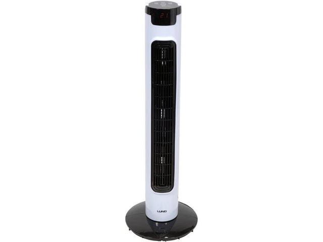 VENTILATOR TURN, AFISAJ LED, 50W, INALTIME 81CM Lund 66841 - 81 cm, 1.5 m, 2.3 kg Lund - scule electrice si unelte profesionale - BricoMart