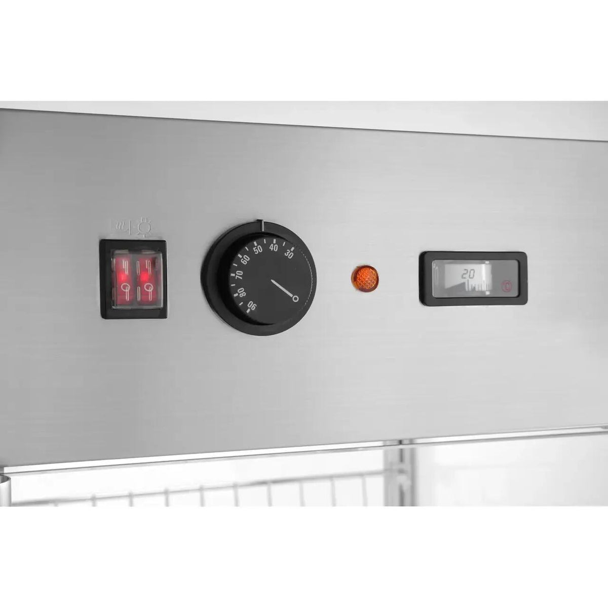 Vitrina calda, 97 lt, ARKTIC by Hendi, interval temperatura 30-90 gr C, 800W, 60x467x(Î)785