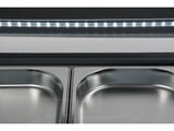 VITRINA FIRGORIFICA 5X1/2GN, YATO YG - 05005 180X42X29,5CM YATO - scule electrice si unelte profesionale - BricoMart