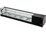 VITRINA FIRGORIFICA 5X1/2GN, YATO YG - 05007 175X39X37CM YATO - scule electrice si unelte profesionale - BricoMart