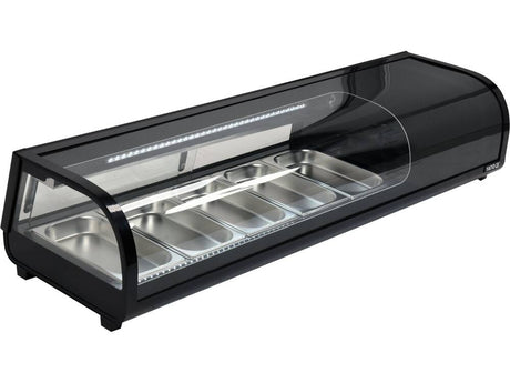 VITRINA FIRGORIFICA 5X1/3 YATO YG-05001 GN, 135X42X26,5CM YATO - scule electrice si unelte profesionale - BricoMart
