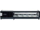 VITRINA FIRGORIFICA 5X1/3 YATO YG-05001 GN, 135X42X26,5CM YATO - scule electrice si unelte profesionale - BricoMart