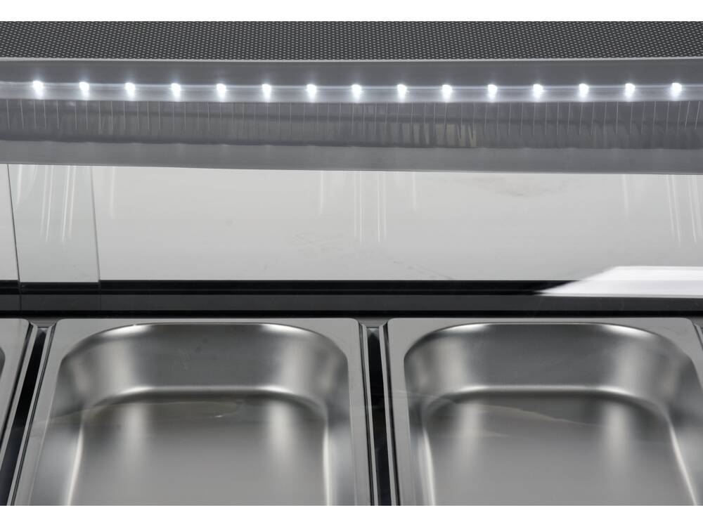 VITRINA FIRGORIFICA 6X1/3 YATO YG - 05002 GN, 153X42X26,5CM YATO - scule electrice si unelte profesionale - BricoMart