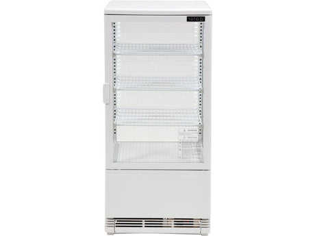 VITRINA FIRGORIFICA 78L, 42X38X96CM - ALB Yato YG - 05055 - Vitrine frigorifice, 428x386x960mm, rezistent Yato - scule electrice si unelte profesionale - BricoMart