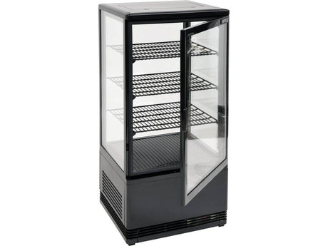 VITRINA FIRGORIFICA 78L YATO YG-05056 42X38X96CM - NEGRU YATO - scule electrice si unelte profesionale - BricoMart