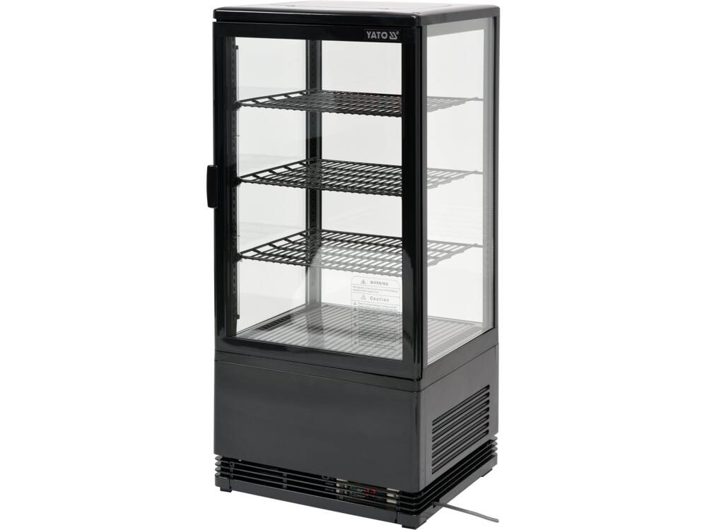 VITRINA FIRGORIFICA 78L YATO YG-05056 42X38X96CM - NEGRU YATO - scule electrice si unelte profesionale - BricoMart