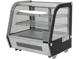 VITRINA FIRGORIFICA DE PREZENTARE 120L 70.2X56.8X68.6CM - ARGINTIU Yato YG - 05025 - Vitrine frigorifice, rezistent Yato - scule electrice si unelte profesionale - BricoMart