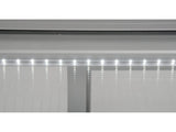 VITRINA FIRGORIFICA DE PREZENTARE 120L 70.2X56.8X68.6CM - ARGINTIU Yato YG - 05025 - Vitrine frigorifice, rezistent Yato - scule electrice si unelte profesionale - BricoMart