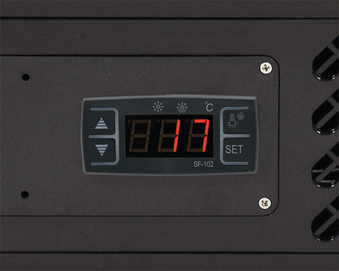 VITRINA FIRGORIFICA DE YATO YG-05020 PREZENTARE, 100L 68X45X67CM - NEGRU YATO - scule electrice si unelte profesionale - BricoMart