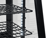 VITRINA FIRGORIFICA DE YATO YG-05020 PREZENTARE, 100L 68X45X67CM - NEGRU YATO - scule electrice si unelte profesionale - BricoMart