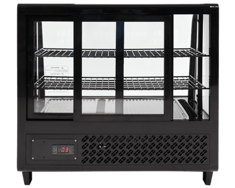 VITRINA FIRGORIFICA DE YATO YG-05020 PREZENTARE, 100L 68X45X67CM - NEGRU YATO - scule electrice si unelte profesionale - BricoMart