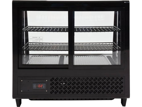 VITRINA FIRGORIFICA DE YATO YG-05020 PREZENTARE, 100L 68X45X67CM - NEGRU YATO - scule electrice si unelte profesionale - BricoMart