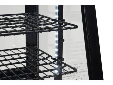 VITRINA FIRGORIFICA DE YATO YG-05020 PREZENTARE, 100L 68X45X67CM - NEGRU YATO - scule electrice si unelte profesionale - BricoMart