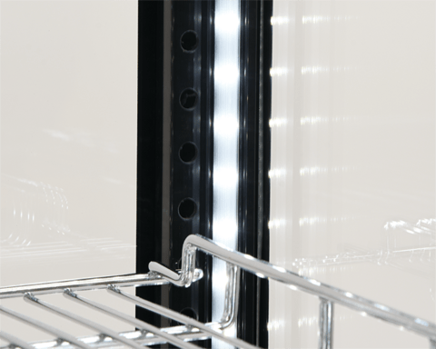 VITRINA FIRGORIFICA PRAJITURI, YATO YG-05060 78L, 43X39X98CM - NEGRU YATO - scule electrice si unelte profesionale - BricoMart