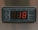 VITRINA FIRGORIFICA PRAJITURI, YATO YG-05060 78L, 43X39X98CM - NEGRU YATO - scule electrice si unelte profesionale - BricoMart