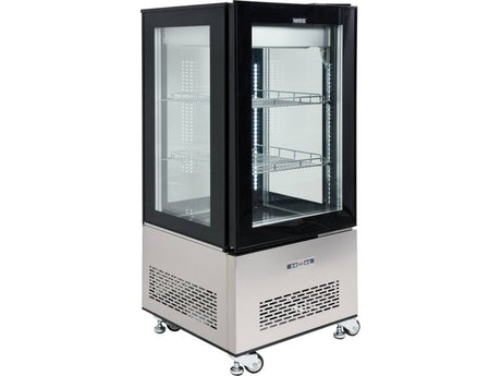 VITRINA FIRGORIFICA PRAJITURI, YATO YG - 05064 270L, 65X65X150CM YATO - scule electrice si unelte profesionale - BricoMart