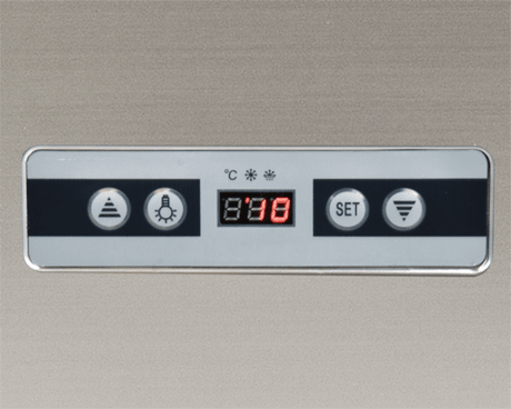 VITRINA FIRGORIFICA PRAJITURI, YATO YG - 05064 270L, 65X65X150CM YATO - scule electrice si unelte profesionale - BricoMart