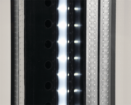 VITRINA FIRGORIFICA PRAJITURI, YATO YG-05068 400L, 65X65X190CM YATO - scule electrice si unelte profesionale - BricoMart