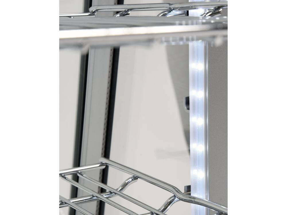 VITRINA FIRGORIFICA YATO YG-05022 , 160W, 100L, 68X45X67CM , dezghetare automata , geam securizat, LED , , YATO - scule electrice si unelte profesionale - BricoMart