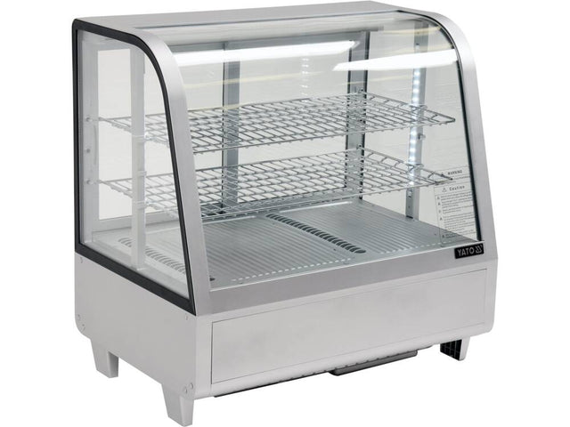 VITRINA FIRGORIFICA YATO YG-05022 , 160W, 100L, 68X45X67CM , dezghetare automata , geam securizat, LED , , YATO - scule electrice si unelte profesionale - BricoMart